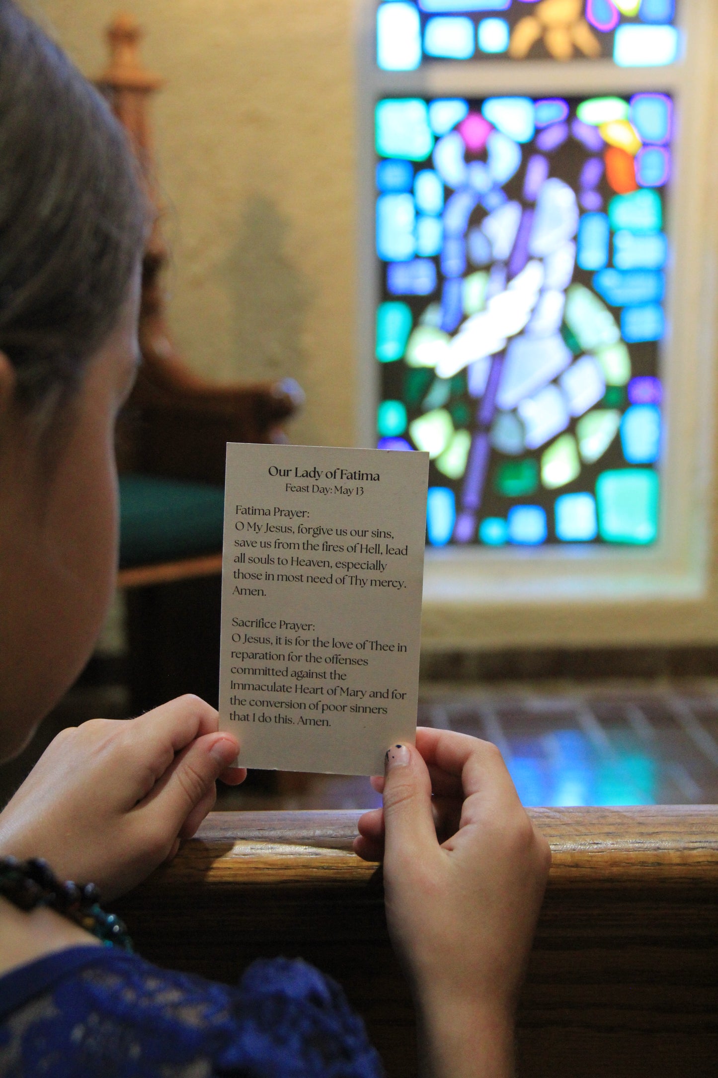 Prayer Card | Our Lady of Fatima
