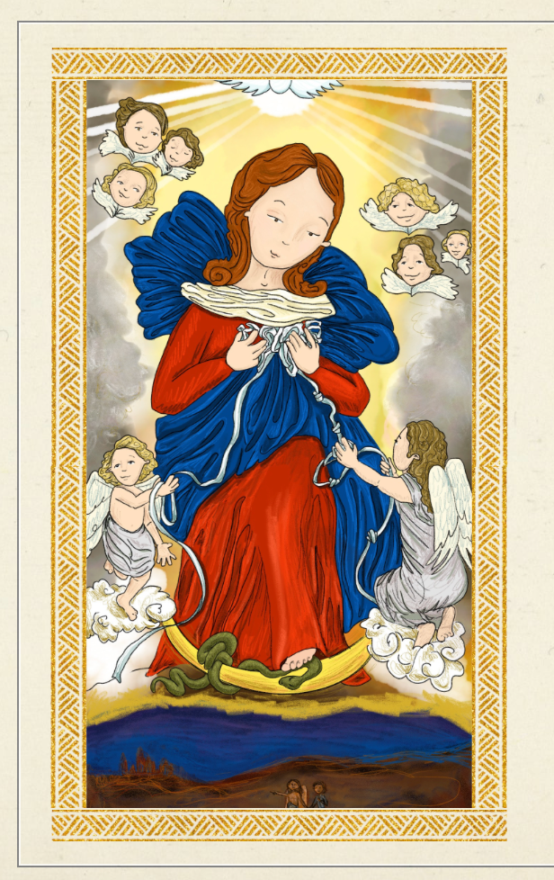 Prayer Card | Our Lady Undoer of Knots